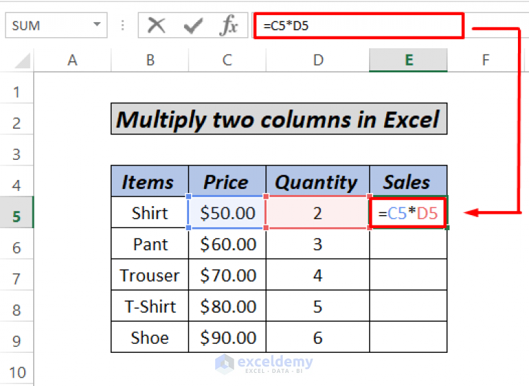 how-to-multiply-two-columns-in-excel-5-easiest-methods-exceldemy