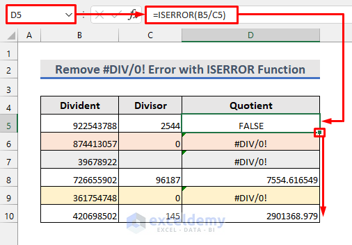 How To Remove Div 0 In Pivot Table Brokeasshome