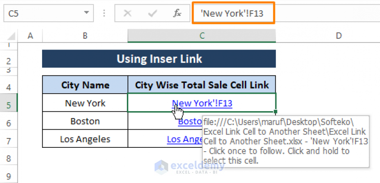 how-to-link-cell-to-another-sheet-in-excel-7-methods-exceldemy