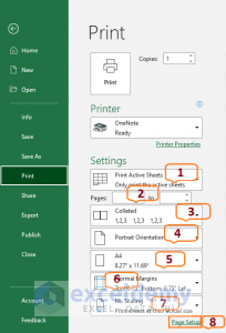 How To Adjust Print Settings In Excel (8 Suitable Tricks) - ExcelDemy