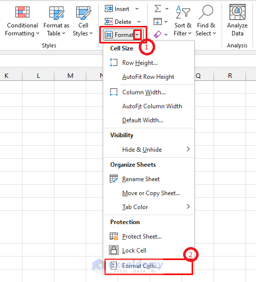 How To Remove Gridlines In Excel For Specific Cells 2 Quick Methods 