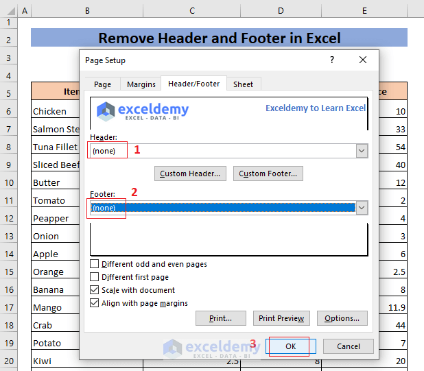 How To Delete A Header In Excel Bettascene