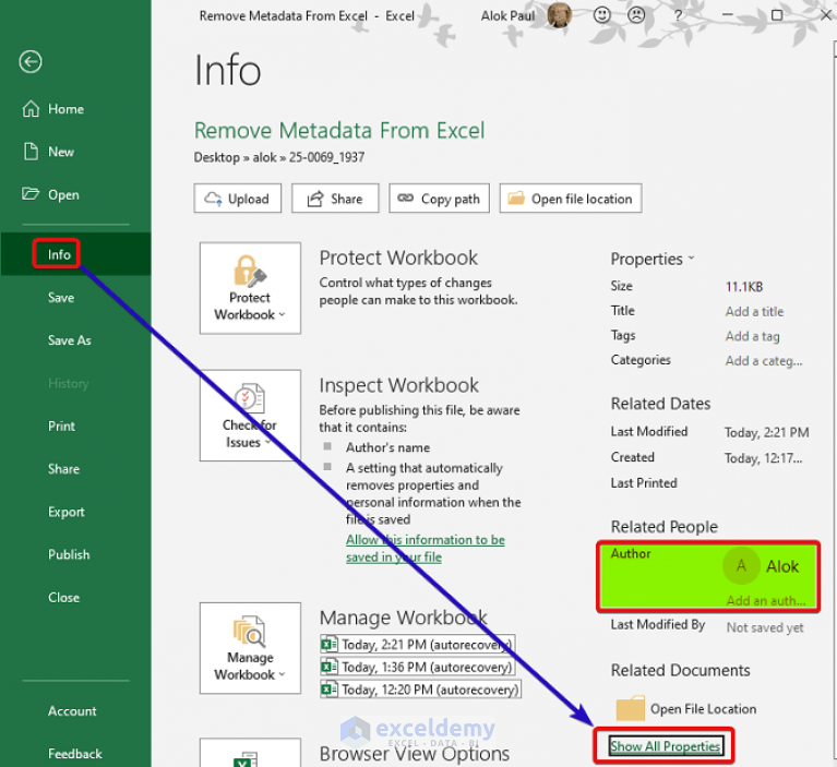 how-to-remove-metadata-from-excel-file-3-methods-exceldemy