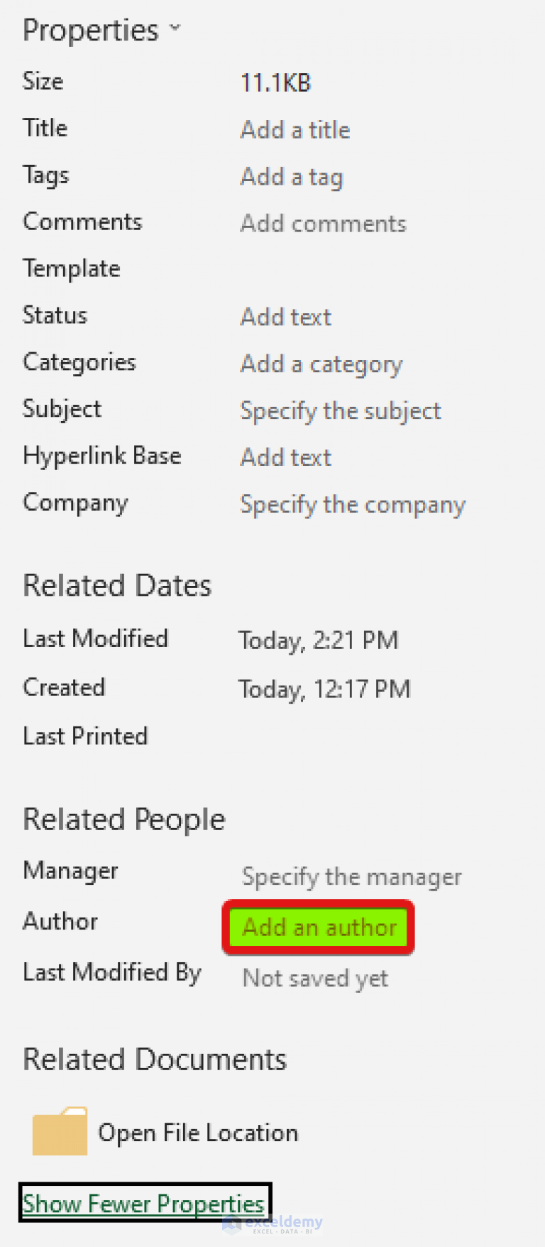 how-to-remove-metadata-from-excel-file-3-methods-exceldemy