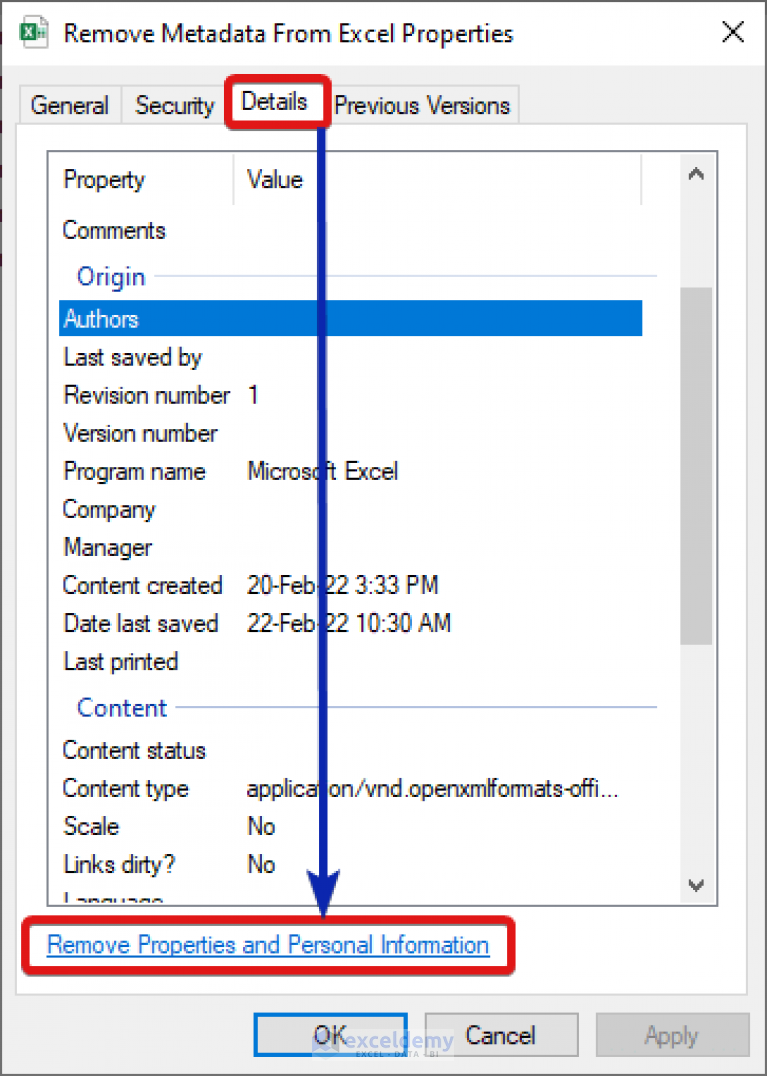 how-to-remove-metadata-from-excel-file-3-methods-exceldemy