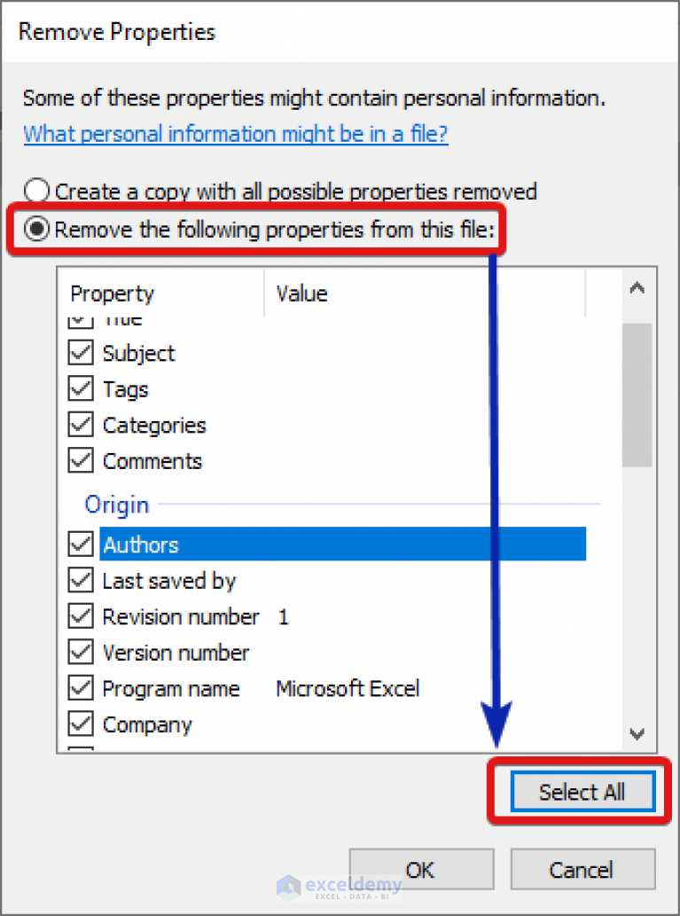 how-to-remove-metadata-from-excel-file-3-methods-exceldemy