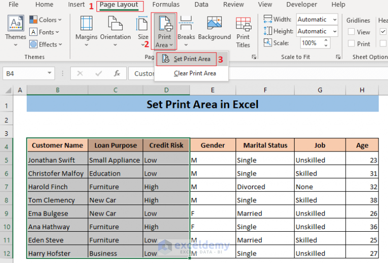 how-to-set-print-area-in-excel-5-methods-exceldemy