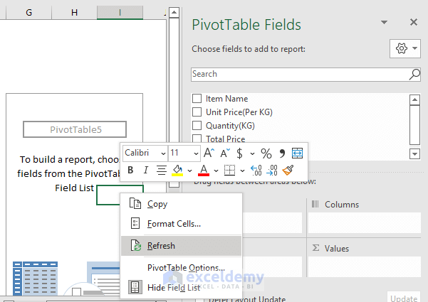  Fix The Pivot Table Name Is Not Valid 7 Causes With Solutions 