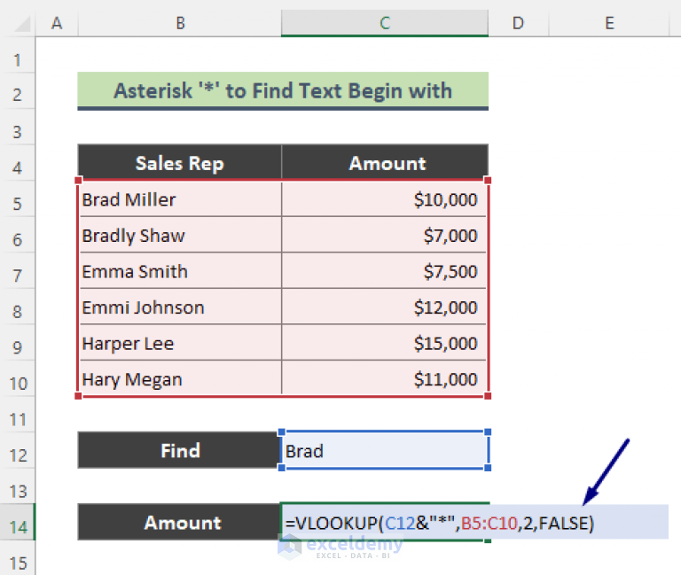 how-to-use-vlookup-to-find-approximate-match-for-text-in-excel