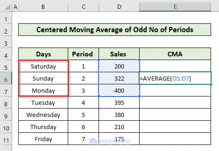 how-to-calculate-centered-moving-average-in-excel-2-examples