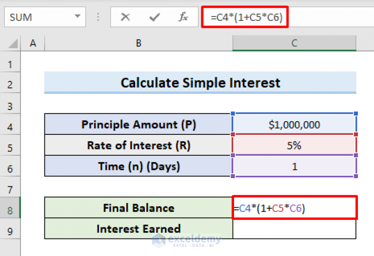 how-to-calculate-daily-interest-in-excel-2-easy-ways-exceldemy