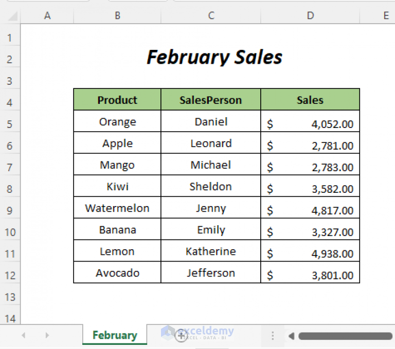 how-to-compare-two-excel-sheets-and-highlight-differences-7-ways