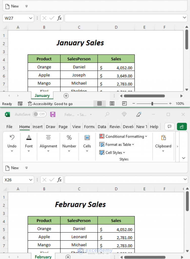 how-to-compare-two-excel-sheets-and-highlight-differences-7-ways