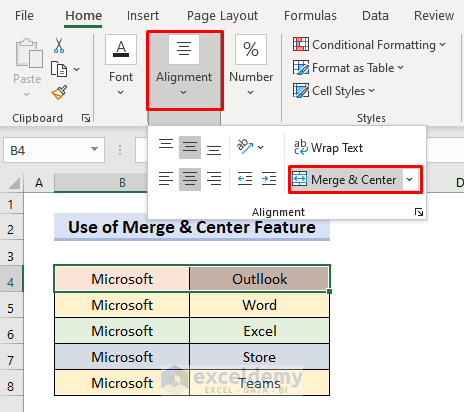 How to Merge Text Cells in Excel (9 Simple Methods) - ExcelDemy