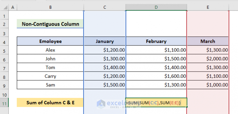 how-to-sum-entire-column-in-excel-9-easy-ways-exceldemy