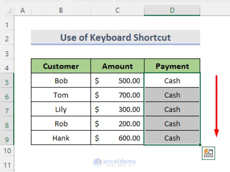 how-to-fill-column-in-excel-with-same-value-9-tricks-exceldemy