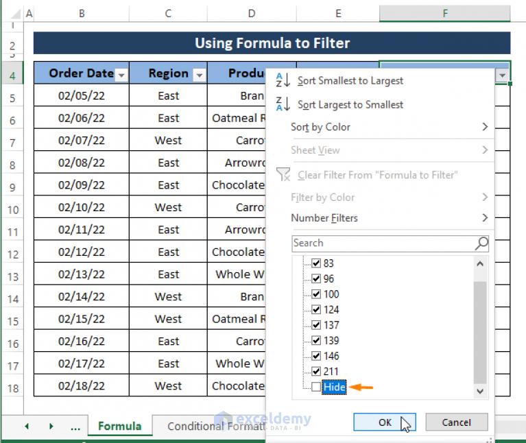 how-to-hide-rows-based-on-cell-value-in-excel-5-methods-exceldemy