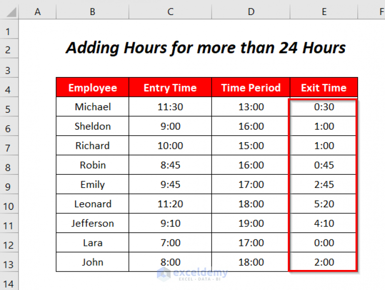 how-to-add-hours-and-minutes-to-time-in-excel-xl-n-cad