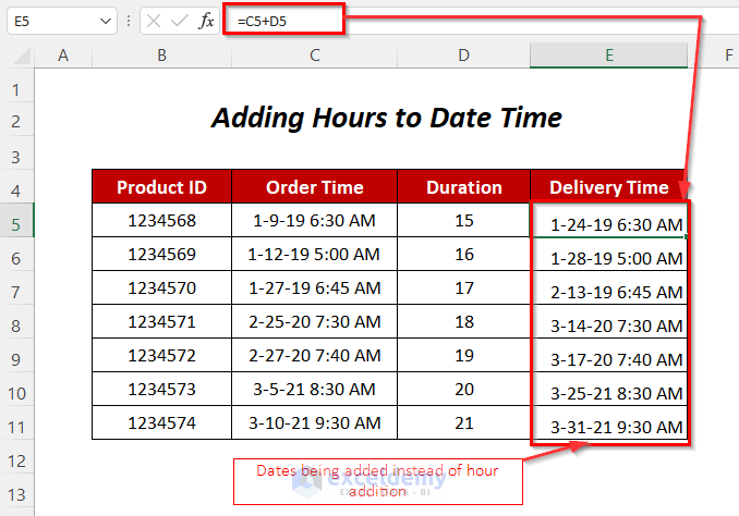 How To Add Hours To Time In Excel 8 Quick Ways ExcelDemy