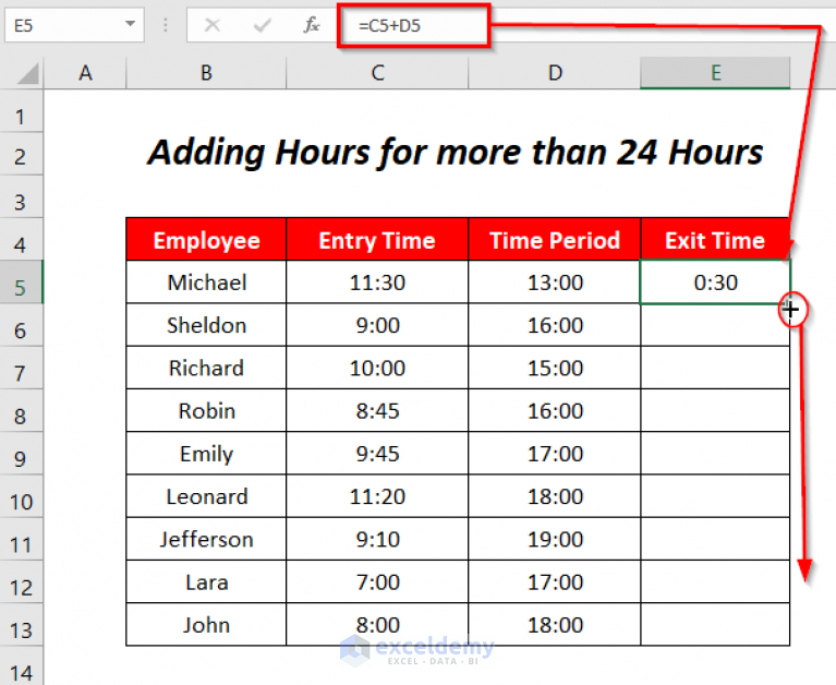 how-to-add-hours-to-time-in-excel-8-quick-ways-exceldemy