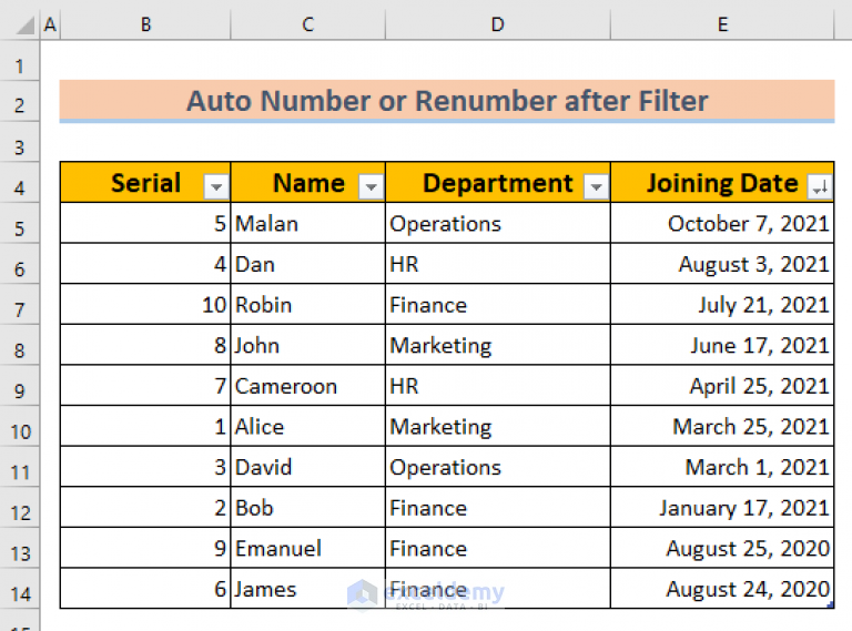 how-to-auto-number-or-renumber-after-filter-in-excel-7-easy-ways