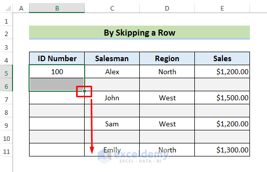 How To Autofill Ascending Numbers In Excel 5 Quick Methods Exceldemy 9597