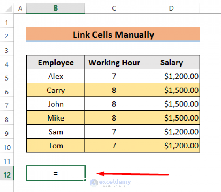 how-to-link-cells-in-same-excel-worksheet-4-quick-ways-exceldemy