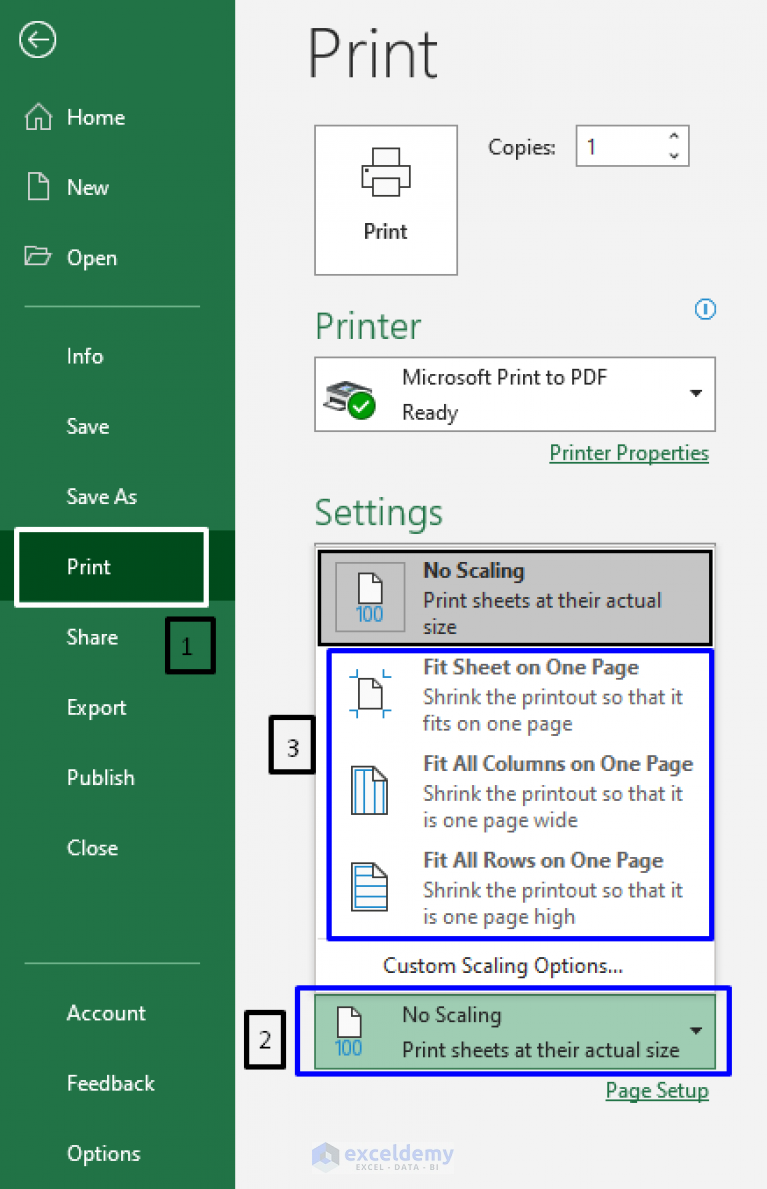 How To Print Sheet On One Page In Excel 9 Easy Ways ExcelDemy