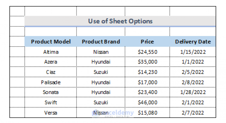 How To Print Excel Sheet With Lines In One Page