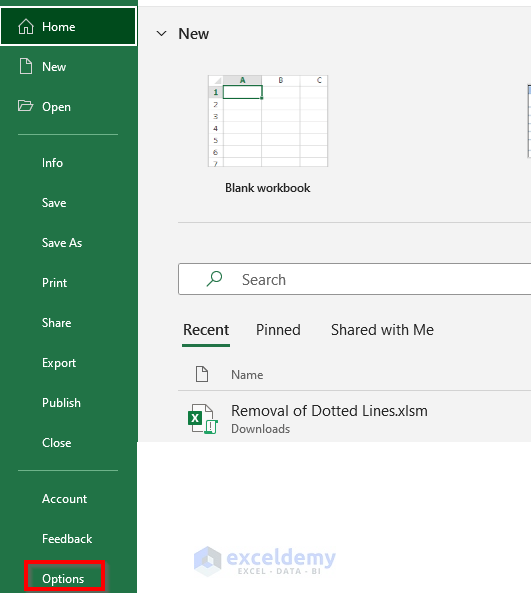 how-to-remove-dotted-lines-in-excel-5-quick-ways-exceldemy