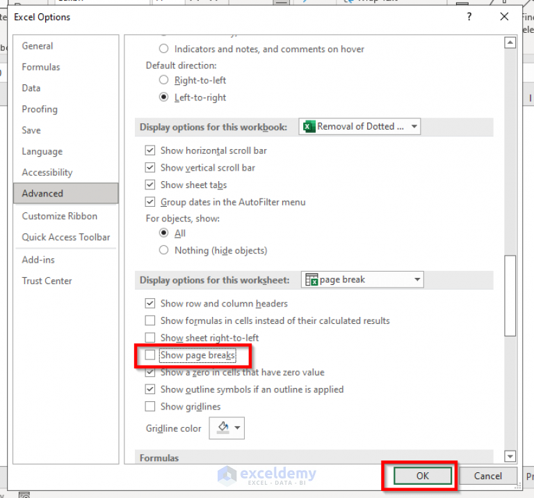 how-to-remove-dotted-lines-in-excel-5-quick-ways-exceldemy