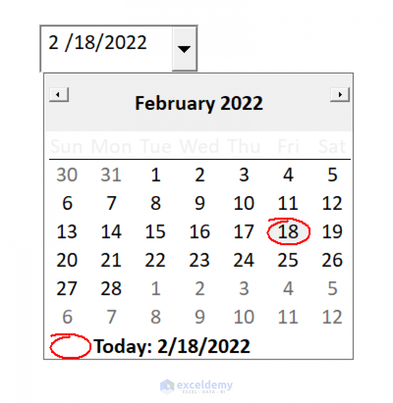 How to Insert a Date Picker in Excel (With StepbyStep Procedure)