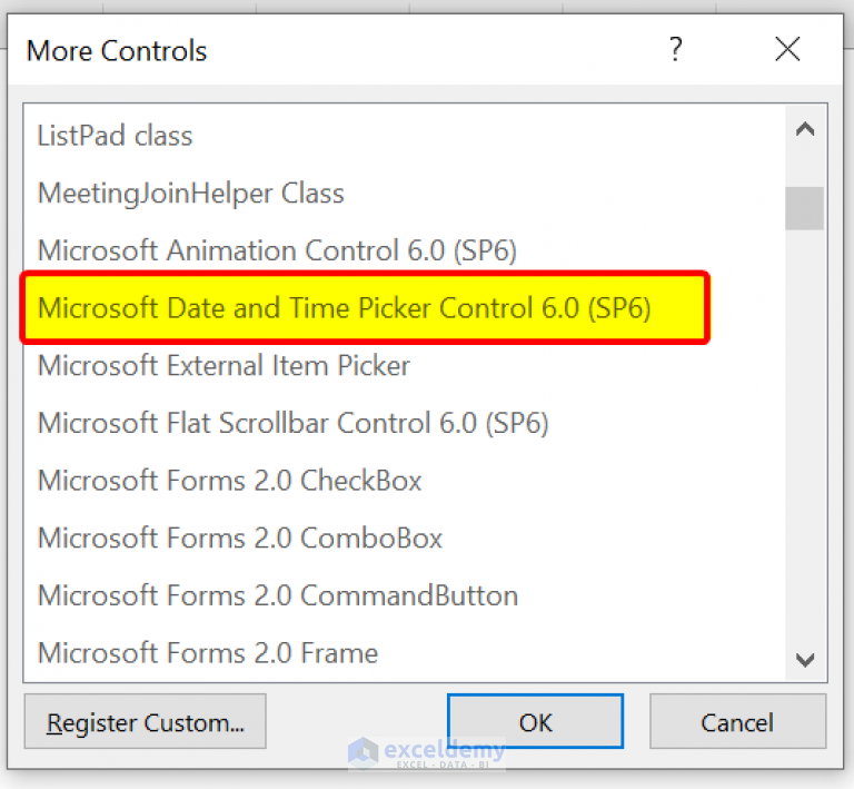 how-to-insert-a-date-picker-in-excel-with-step-by-step-procedure