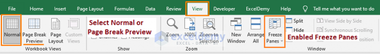 Excel Freeze Panes Not Working 5 Causes With Fixes Exceldemy 3709