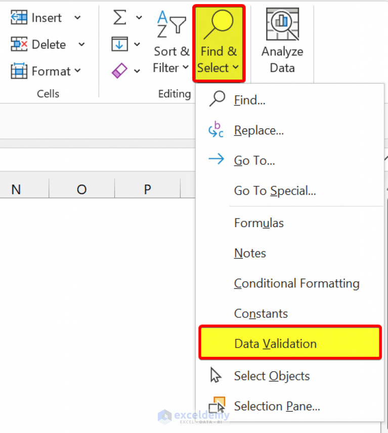 How To Remove Data Validation From A Cell In Excel Valladares Rins1990