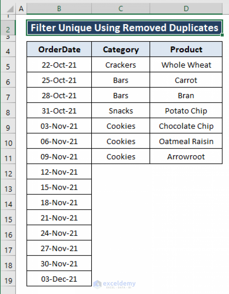 how-to-filter-unique-values-in-excel-8-easy-ways-exceldemy