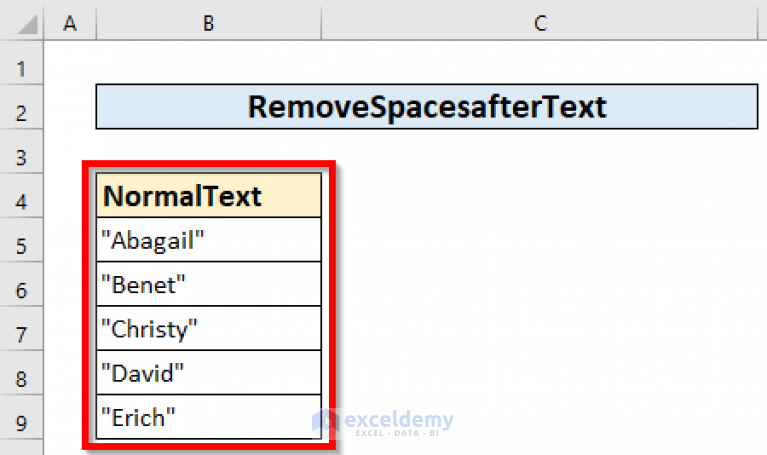 how-to-remove-space-in-excel-after-text-6-quick-ways-exceldemy