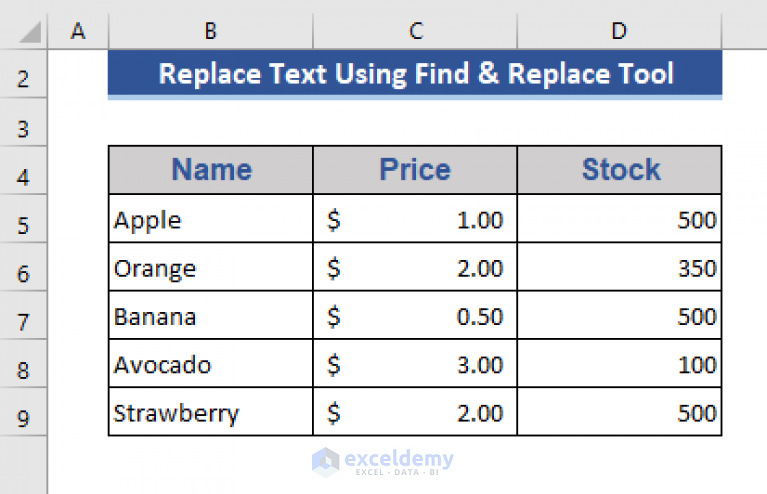 replace-text-of-a-cell-based-on-condition-in-excel-5-easy-methods