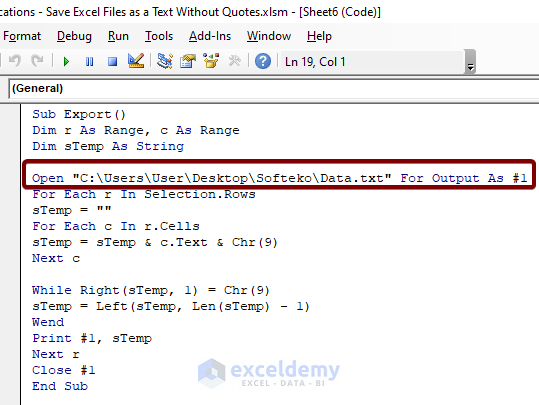 Save Excel Files As Text Without Quotes 4 Methods ExcelDemy