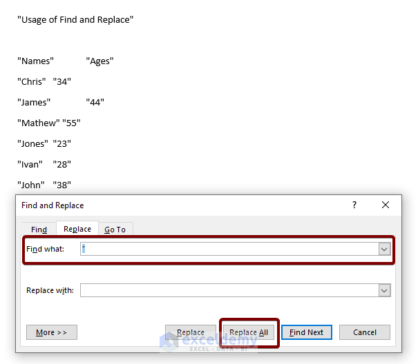 Save Excel Files As Text Without Quotes 4 Methods ExcelDemy