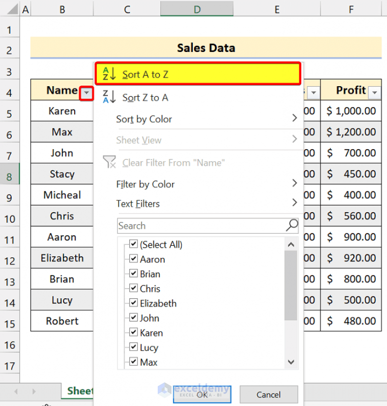 how-to-sort-and-filter-data-in-excel-a-complete-guideline-exceldemy