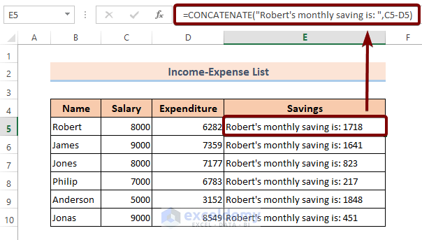 Add Text And Formula In The Same Cell In Excel 4 Examples ExcelDemy