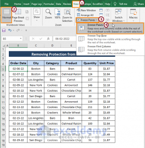 Excel Freeze Panes Not Working (5 Causes with Fixes) - ExcelDemy