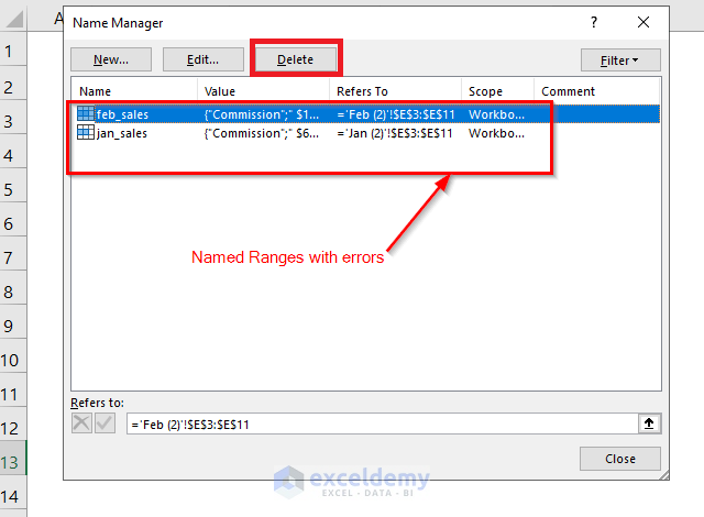 Excel found a problem with one or more formula references что делать