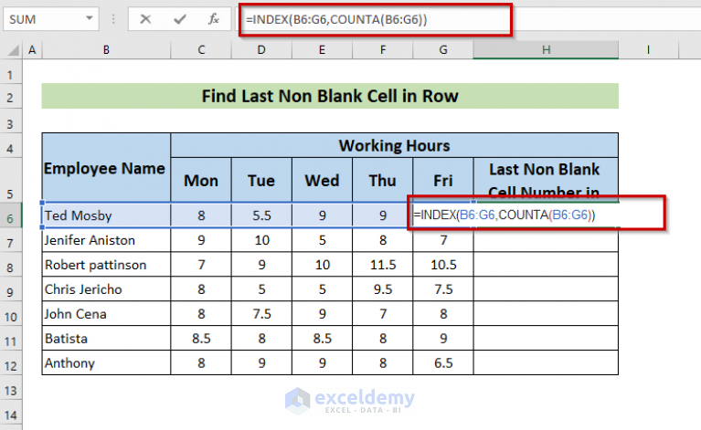 how-to-find-last-non-blank-cell-in-row-in-excel-5-methods-exceldemy