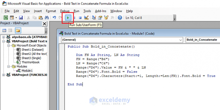 how-to-bold-text-in-concatenate-formula-in-excel-2-methods