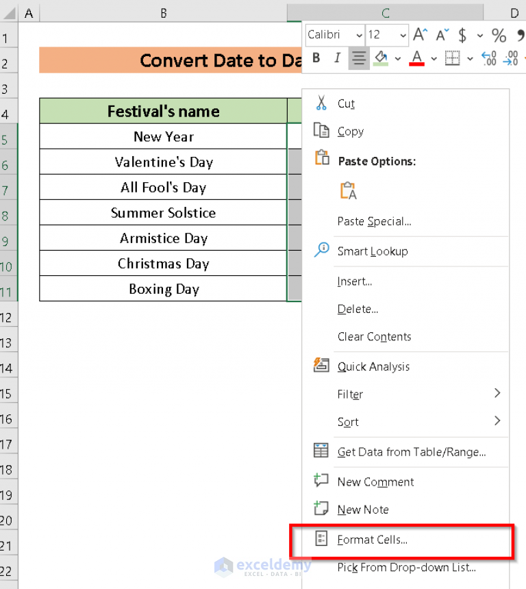 how-to-convert-date-to-day-in-excel-7-quick-ways-exceldemy