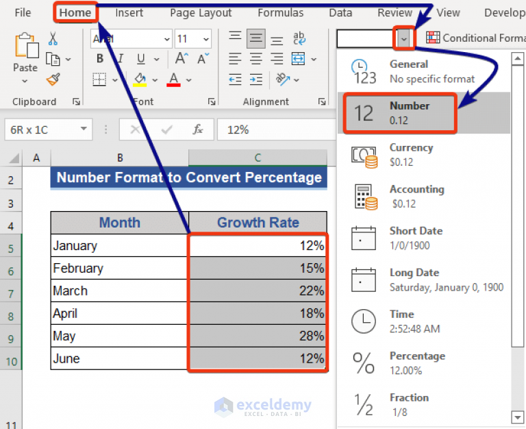 how-to-convert-percentage-to-decimal-in-excel-7-methods-exceldemy