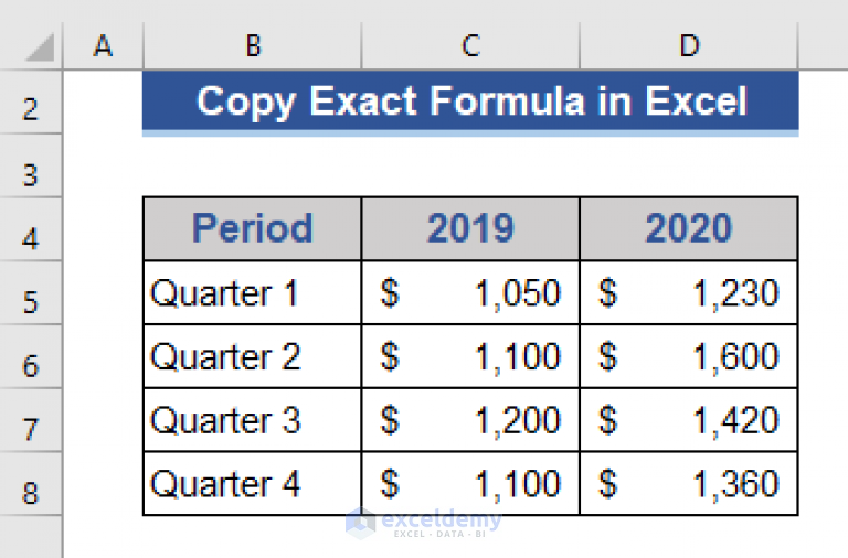 how-to-copy-exact-formula-in-excel-13-methods-exceldemy