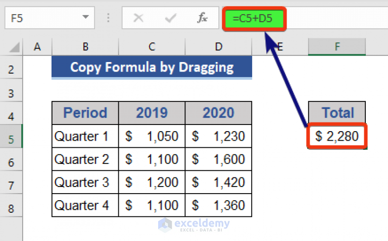 how-to-copy-exact-formula-in-excel-13-methods-exceldemy